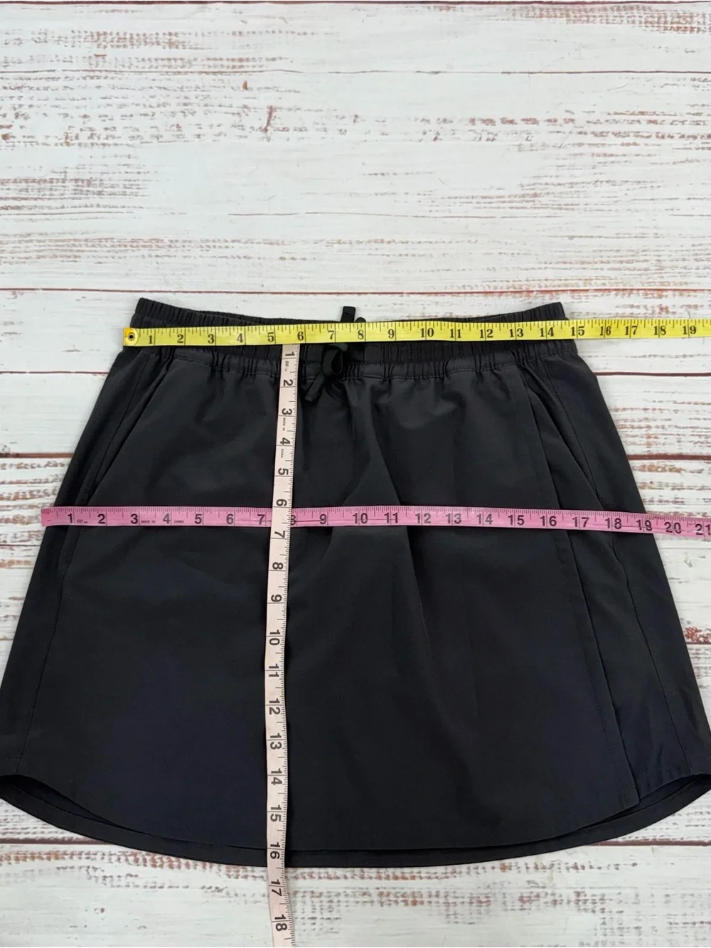 Patagonia Women’s Small Ink Washed Black Fleetwith Skort